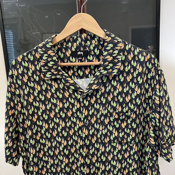 Stussy (Japan) - Paisley Tears SS Shirt (#1118234) - Navy - Picture 4 of 9